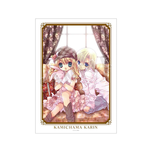 『かみちゃまかりん』花園花鈴&九条和音 A3マット加工ポスター ver.B