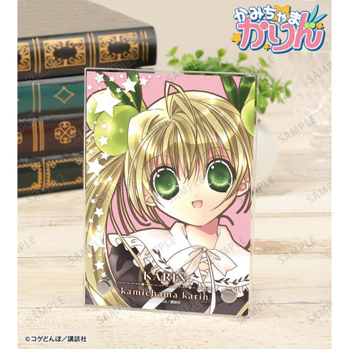 『かみちゃまかりん』1巻表紙イラスト ダブルアクリルパネル