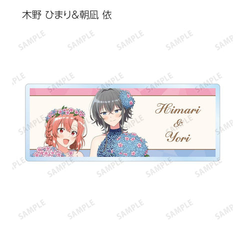 『ささやくように恋を唄う』描き下ろし 花びらドレスver. トレーディングアクリルネームプレート(単位/BOX)【202511再販】