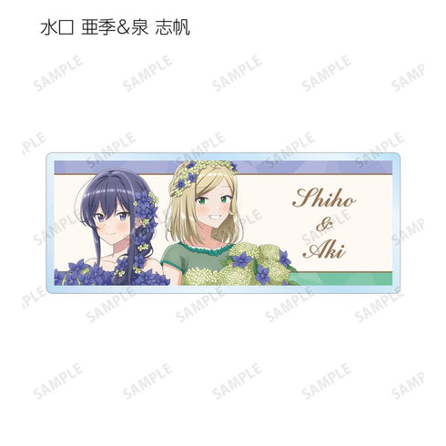 『ささやくように恋を唄う』描き下ろし 花びらドレスver. トレーディングアクリルネームプレート(単位/BOX)