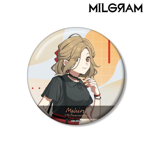 『MILGRAM -ミルグラム-』描き下ろし マヒル 5th Anniversary ver. 100mm缶バッジ【202510再販】