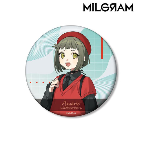 《MILGRAM -米尔格拉姆-》全新绘制 阿曼内 5周年纪念版 100mm徽章【202605再版】