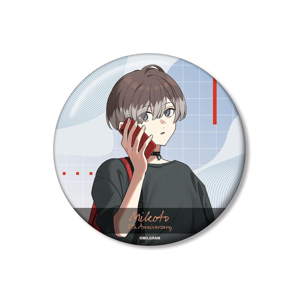 《MILGRAM -米尔格拉姆-》全新绘制 ミコト 5周年纪念版 100mm徽章【202605再版】