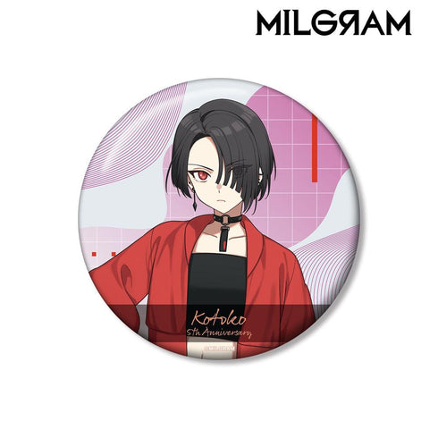《MILGRAM -米尔格拉姆-》全新绘制 Kotoko 5周年纪念版 100mm徽章【202605再版】