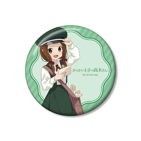 『からかい上手の高木さん』描き下ろし 高木さん 郵便屋さん お仕事体験ver. 100mm缶バッジ