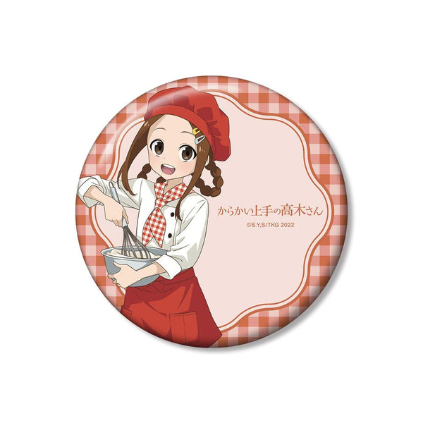 『からかい上手の高木さん』描き下ろし 高木さん パティシエ お仕事体験ver. 100mm缶バッジ