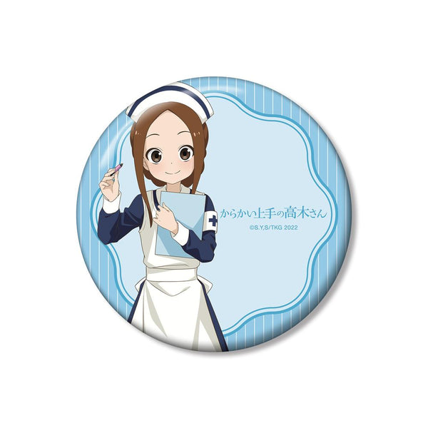 『からかい上手の高木さん』描き下ろし 高木さん ナース お仕事体験ver. 100mm缶バッジ