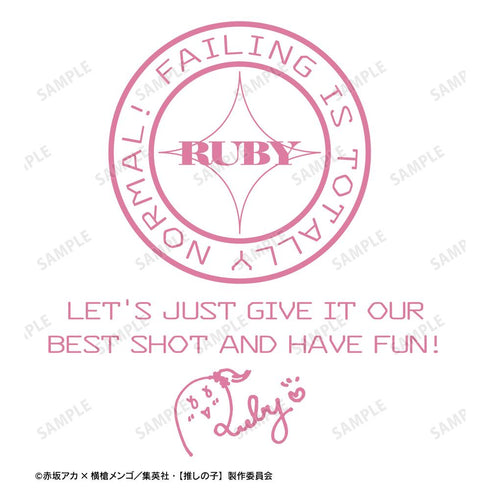 『【推しの子】』【推しの子】描き下ろし ルビー ショッピングver. 着用BIGシルエットTシャツユニセックス