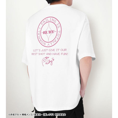 『【推しの子】』【推しの子】描き下ろし ルビー ショッピングver. 着用BIGシルエットTシャツユニセックス【202606再販】