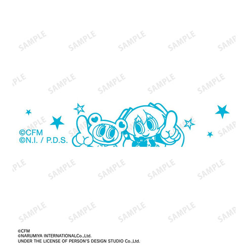 『初音ミク』ANGEL BLUEコラボ 描き起こし 初音ミク&ナカムラくん ユニボール ワン ゲルインクボールペン