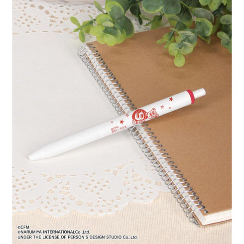 『初音ミク』ANGEL BLUEコラボ 描き起こし MEIKO&ナカムラくん ユニボール ワン ゲルインクボールペン