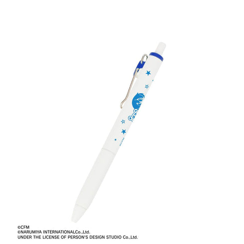 『初音ミク』ANGEL BLUEコラボ 描き起こし KAITO&ナカムラくん ユニボール ワン ゲルインクボールペン