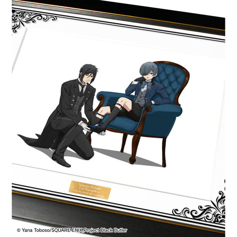 『黒執事 -寄宿学校編-』描き下ろし セバスチャン&シエル キャラファイングラフオーバーレイ
