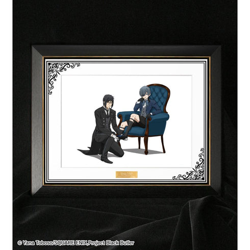 『黒執事 -寄宿学校編-』描き下ろし セバスチャン&シエル キャラファイングラフオーバーレイ