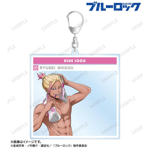 『ブルーロック』描き下ろし 士道 龍聖 モーニングルーティンver. SNS風BIGアクリルキーホルダー【202601再販】