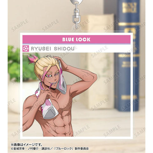 『ブルーロック』描き下ろし 士道 龍聖 モーニングルーティンver. SNS風BIGアクリルキーホルダー【202606再販】