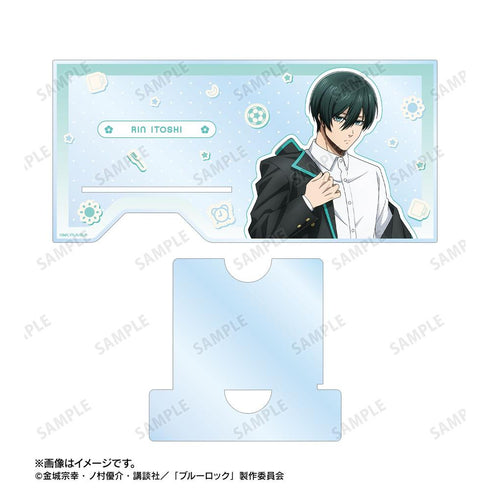 『ブルーロック』描き下ろし 糸師 凛 モーニングルーティンver. ダイカットアクリルスマホスタンド【202608再販】