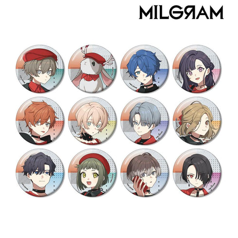《MILGRAM -米爾格拉姆-》全新繪製 5週年紀念版 閃粉收藏徽章(單位/盒)【202605再版】