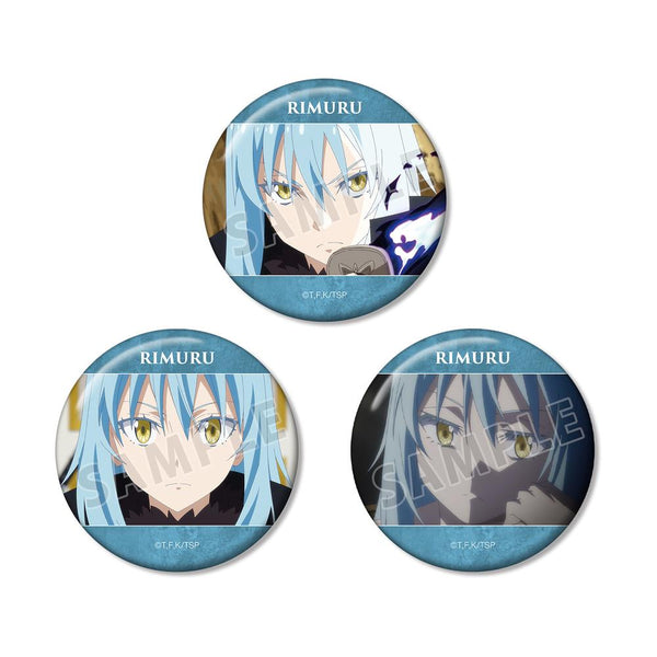 『転生したらスライムだった件』リムル 場面写缶バッジ3個セット