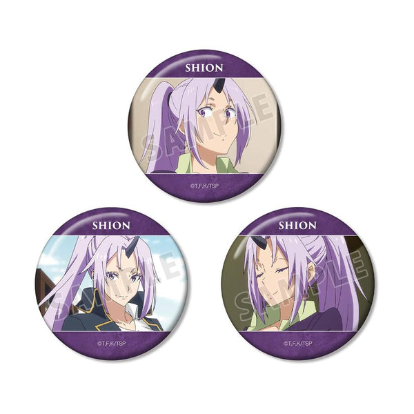 『転生したらスライムだった件』シオン 場面写缶バッジ3個セット【202603再販】