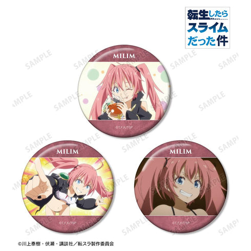『転生したらスライムだった件』ミリム 場面写缶バッジ3個セット