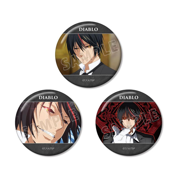 『転生したらスライムだった件』ディアブロ 場面写缶バッジ3個セット【202603再販】