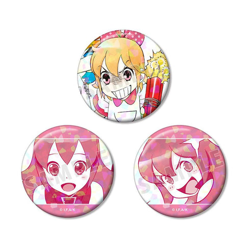 『黒魔女さんが通る!!』桃花・ブロッサム ホログラム缶バッジ3個セット【202606再販】
