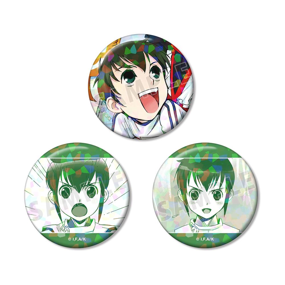 黒魔女さんが通る!!』東海寺阿修羅 ホログラム缶バッジ3個セット