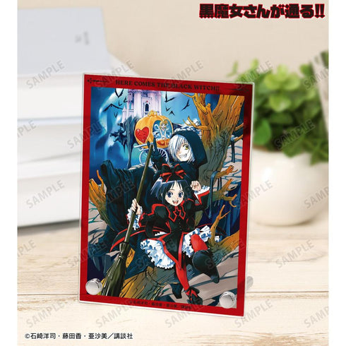 『黒魔女さんが通る!!』4巻表紙イラスト A6アクリルパネル【202606再販】