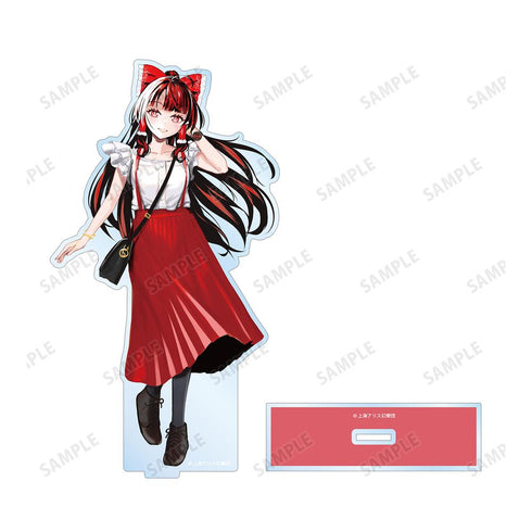 『東方Project』松本能人イラスト 博麗霊夢 ウォッチコーデver. BIGアクリルスタンド