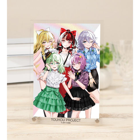 『東方Project』松本能人イラスト ウォッチコーデver. 集合 A5アクリルパネル