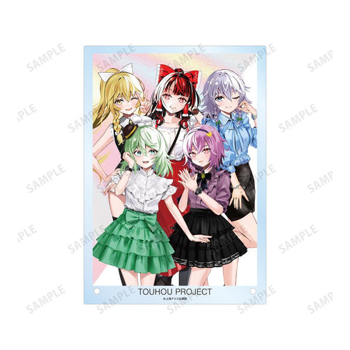 『東方Project』松本能人イラスト ウォッチコーデver. 集合 A5アクリルパネル