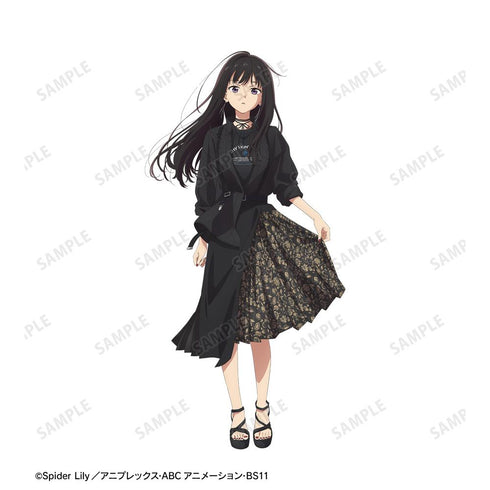 『リコリス・リコイル』描き下ろし 井ノ上たきな シャツコーディネートver. BIGシルエットTシャツユニセックス