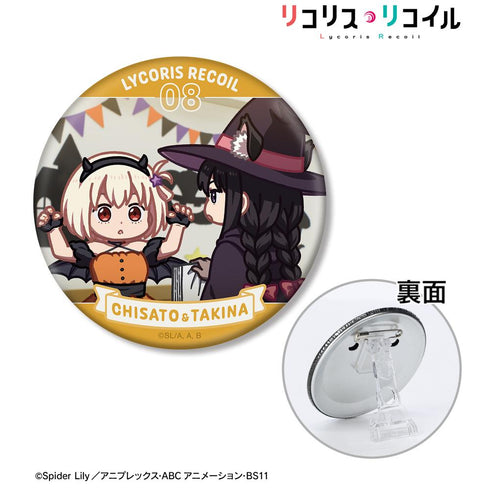 『リコリス・リコイル』錦木千束&井ノ上たきな ゆるコマ 3WAY缶バッジ ver.F【202511再販】