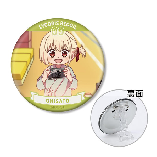 『リコリス・リコイル』錦木千束 ゆるコマ 3WAY缶バッジ【202511再販】