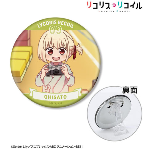『リコリス・リコイル』錦木千束 ゆるコマ 3WAY缶バッジ