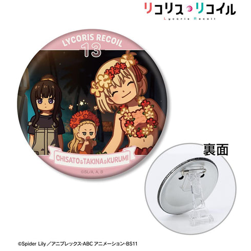『リコリス・リコイル』錦木千束&井ノ上たきな&クルミ ゆるコマ 3WAY缶バッジ ver.B【202511再販】