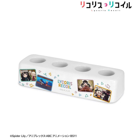 『リコリス・リコイル』錦木千束&井ノ上たきな&クルミ ゆるコマ 歯ブラシスタンド ver.A