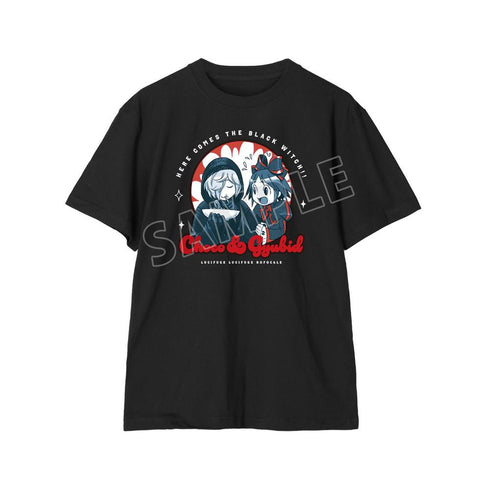 『黒魔女さんが通る!!』黒鳥千代子&ギュービッド Tシャツメンズ【202606再販】