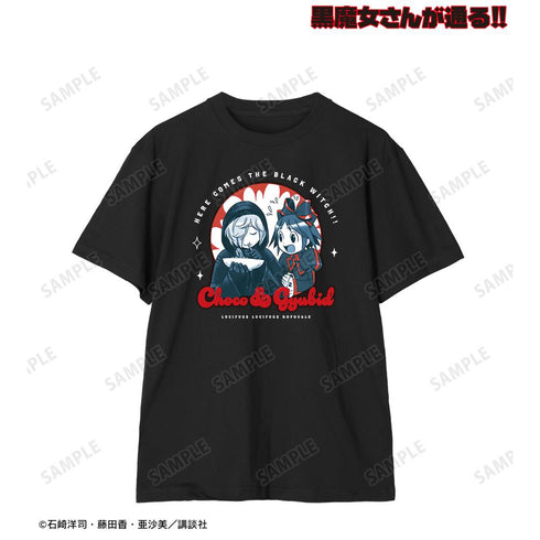 『黒魔女さんが通る!!』黒鳥千代子&ギュービッド Tシャツレディース