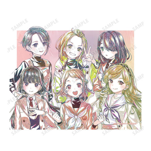 『うたごえはミルフィーユ』手鞠沢高校アカペラ部 Ani-Art キャンバスボード