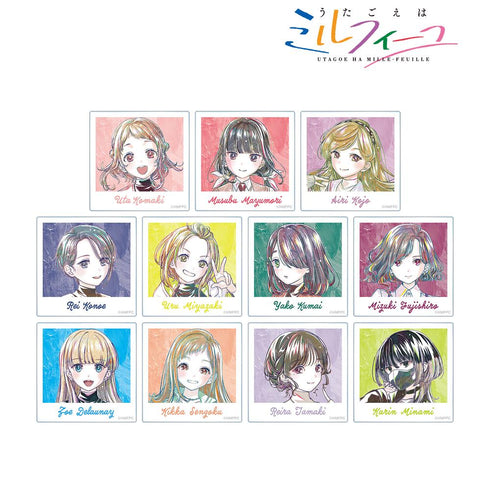 『うたごえはミルフィーユ』トレーディング Ani-Art アクリルカード(単位/BOX)