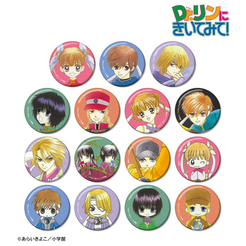 『Dr.リンにきいてみて!』トレーディングカラーイラスト缶バッジ(単位/BOX)