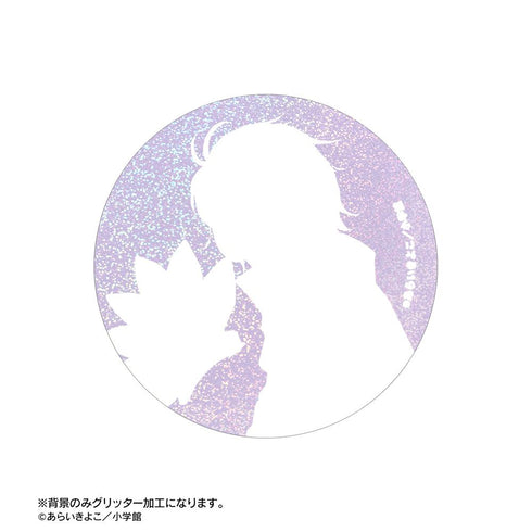 『Dr.リンにきいてみて!』あらいきよこ先生 描き下ろし 光の巫女&四神ver. 常盤 崇&七尾 75mmホログラム缶バッジ