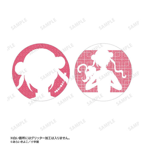 『Dr.リンにきいてみて!』あらいきよこ先生 描き下ろし 光の巫女&四神ver.トレーディンググリッター缶バッジ(単位/BOX)