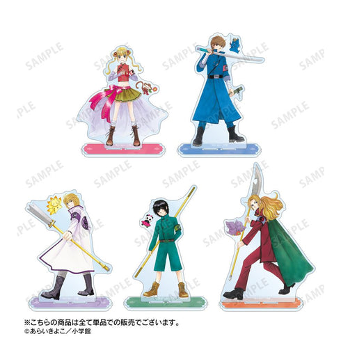 『Dr.リンにきいてみて!』あらいきよこ先生 描き下ろし 光の巫女&四神ver. 月丘エディ&タコヤキ BIGアクリルスタンド