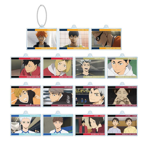 "Haikyu!!" Trading Acrylic Keychains Featuring Scenes from the Series, Vol. 2 (Unit: Box)