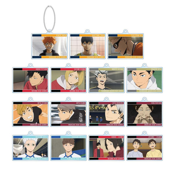"Haikyu!!" Trading Acrylic Keychains Featuring Scenes from the Series, Vol. 2 (Unit: Box)