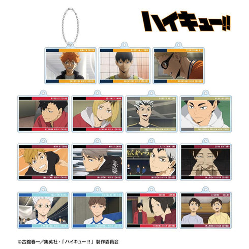 "Haikyu!!" Trading Acrylic Keychains Featuring Scenes from the Series, Vol. 2 (Unit: Box)