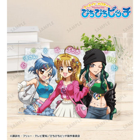 『ぴちぴちピッチ』描き下ろし 集合 Y2Kファッションver. A5アクリルパネル ver.A【202606再販】